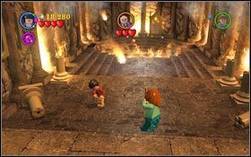 Po wykonaniu ruchu hetmanem i zgładzeniu białej królowej poskładaj (WL ) z rozrzuconych kloców własną królową, którą następnie zaatakuj - szach mat #1 , brama zostanie otwarta - Oblicze wroga | Opis przejścia - Rok 1 | LEGO Harry Potter Lata 1-4 - LEGO Harry Potter Lata 1-4 - poradnik do gry