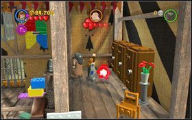 Ułóż klocki w taki sposób, by móc dostać się na górę #1 - Plan Zgredka | Opis przejścia - Rok 2 | LEGO Harry Potter Lata 1-4 - LEGO Harry Potter Lata 1-4 - poradnik do gry