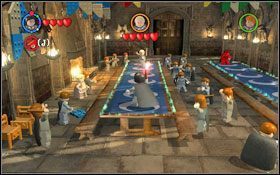 Udaj się za duchem do Wielkiej Sali (M1 - Zamek Hogwart #2 | Opis przejścia - Rok 2 | LEGO Harry Potter Lata 1-4 - LEGO Harry Potter Lata 1-4 - poradnik do gry