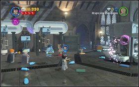 Połącz uzyskane klocki w przepychacz do toalety wersja z krzesełkiem (WL ) #1 , wskocz na niego i w podskokach wejdź do zatkanej toalety - Bazyliszek | Opis przejścia - Rok 2 | LEGO Harry Potter Lata 1-4 - LEGO Harry Potter Lata 1-4 - poradnik do gry