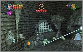Ostatni znajdziesz w skrzyni - użyj na niej (WL ), a następnie rozwal węża #1 - Bazyliszek | Opis przejścia - Rok 2 | LEGO Harry Potter Lata 1-4 - LEGO Harry Potter Lata 1-4 - poradnik do gry