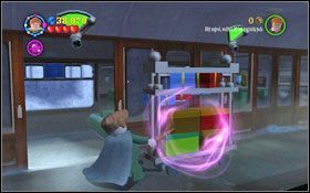 Udaj się na lewą stronę wagonu, po drodze pozbywając się kolejnych Dementorów - Wieści z Azkabanu | Opis przejścia - Rok 3 | LEGO Harry Potter Lata 1-4 - LEGO Harry Potter Lata 1-4 - poradnik do gry