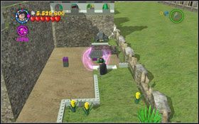 Skonstruuj kładkę z klocków (WL ) po prawej stronie #1 - Poziom dodatkowy 10 | Skrytka Gringotta | LEGO Harry Potter Lata 1-4 - LEGO Harry Potter Lata 1-4 - poradnik do gry