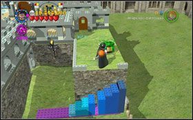 Wypij eliksir siły i pociągnij za łańcuch przy drzwiach po prawej - Poziom dodatkowy 10 | Skrytka Gringotta | LEGO Harry Potter Lata 1-4 - LEGO Harry Potter Lata 1-4 - poradnik do gry