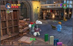 Hufflepuff (żółty): Użyj magii na sześciu wazonach - wyrosną kwiatki - Dział Ksiąg zakazanych | Bonusy - Rok 1 | LEGO Harry Potter Lata 1-4 - LEGO Harry Potter Lata 1-4 - poradnik do gry