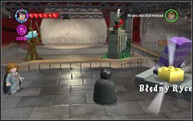 Cztery złote klocki znajdziesz w piwnicy Dziurawego Kotła - Ulica Pokątna | Bonusy - Dziurawy Kocioł | LEGO Harry Potter Lata 1-4 - LEGO Harry Potter Lata 1-4 - poradnik do gry