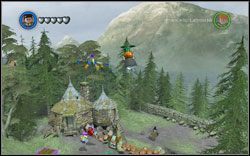 Ginny (kardigan): Użyj zaklęcia (IM ) na chochliku trzymającym dynię, a także na tym trzymającym rakietę - 24. Chata Hagrida | Bonusy - Hogwart | LEGO Harry Potter Lata 1-4 - LEGO Harry Potter Lata 1-4 - poradnik do gry