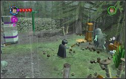 Amos Diggory: (zegar ) użyj (RD ) na skrzyni po prawej, a następnie pozbądź się bogina (RK )/(EP ) - 25. Ogród Hagrida | Bonusy - Hogwart | LEGO Harry Potter Lata 1-4 - LEGO Harry Potter Lata 1-4 - poradnik do gry