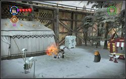 (zegar ) Ucznia znajdziesz w zamkniętej skrzyni obok namiotu, użyj zaklęcia (RD ) - 26. Wejście na boisko Quidditch | Bonusy - Hogwart | LEGO Harry Potter Lata 1-4 - LEGO Harry Potter Lata 1-4 - poradnik do gry