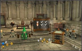 Nauczysz się zaklęcia transmutacji - dwukrotnie zamień w żabę kukły #1 - 44. Klasa transmutacji | Bonusy - Hogwart | LEGO Harry Potter Lata 1-4 - LEGO Harry Potter Lata 1-4 - poradnik do gry