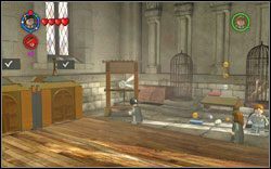 Fred Weasley: Tuż za tablicą z tyłu klasy - 45. Klasa transmutacji (zaplecze) | Bonusy - Hogwart - LEGO Harry Potter Lata 1-4 - poradnik do gry