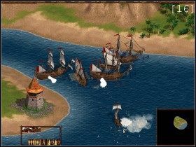 Rozpoczynamy misję z rozbudowaną już bazą [15] ale niestety jakoś wszyscy robotnicy wyginęli - Jamajka | Kampania Angielska | Kozacy Europejskie Boje - Kozacy: Europejskie Boje - poradnik do gry