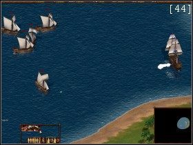 Wyruszmy transportowcami na wschód (delikatnie zbaczając w kierunku północnym) - Zatoka Darieńska | Kampania Angielska | Kozacy Europejskie Boje - Kozacy: Europejskie Boje - poradnik do gry