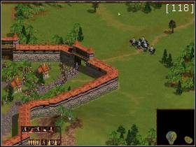 Teraz znów całymi siłami udajemy się w miejsce zniszczonej przez nas wieży - Uciążliwy szlak | Kampania Francuska | Kozacy Europejskie Boje - Kozacy: Europejskie Boje - poradnik do gry