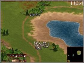 Gdy ominiemy już miasto kierujemy się na wschód, aż dotrzemy do brzegu i kolejnego transportowca - Tajemna misja | Kampania Francuska | Kozacy Europejskie Boje - Kozacy: Europejskie Boje - poradnik do gry