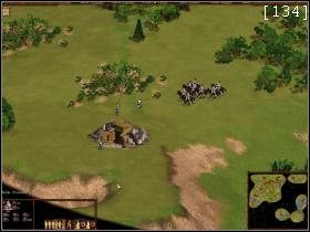 Musimy jednak cały czas pamiętać, że wróg tak jak i my zaczynał praktycznie od zera budowę swych osiedli więc czym dłużej będziemy zwlekać z atakiem tym silniejszego wroga spotkamy i trudniej będzie nam go pokonać - W ogniu wojny | Kampania Francuska | Kozacy Europejskie Boje - Kozacy: Europejskie Boje - poradnik do gry