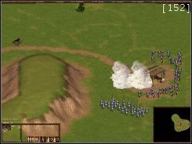 Tym razem mamy pozbyć się wrogiego wojska ulokowanego w starych ruinach na północny-wschód od odbitej przez nas wioski - Rocroi. Po zwycięstwie | Kampania Francuska | Kozacy Europejskie Boje - Kozacy: Europejskie Boje - poradnik do gry