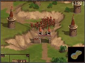 Cel naszej misji polega dokładnie na nie straceniu żadnego budynku o charakterze militarnym (nie dotyczy wież) do czasu nadejścia posiłków - Twierdza Daugawgri | Kampania Rosyjska | Kozacy Europejskie Boje - Kozacy: Europejskie Boje - poradnik do gry