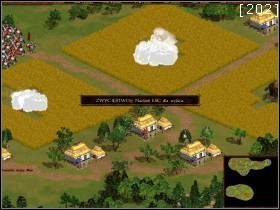 Następnym naszym zadaniem będzie skład z drewnem na wschód od miejsca, w którym aktualnie się znajdujemy - idźmy wzdłuż ścieżki - Połtawa | Kampania Rosyjska | Kozacy Europejskie Boje - Kozacy: Europejskie Boje - poradnik do gry