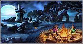 Wróć do krypty, zajrzyj do otwartej trumny i posyp prochy dopiero co otrzymanym proszkiem - [Część 2 - Four Map Pieces] - cz.2 | Monkey Island 2 Special Edition - Monkey Island 2 Special Edition: LeChucks Revenge - poradnik do gry