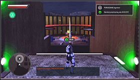 Zacznij od użycia lewej gałki analogowej do namierzenia (bez ruszania się z miejsca) czterech czerwonych lampek, dzięki czemu każda z nich zmieni swój kolor na zielony #1 - Prolog | Zadania kluczowe | Crackdown 2 - Crackdown 2 - poradnik do gry