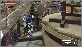 Ruiny budynku ochrony 3 [Obszar 2, 24] - Jednostki absorpcyjne (4) | Zadania kluczowe | Crackdown 2 - Crackdown 2 - poradnik do gry