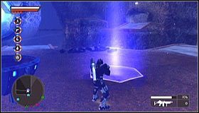 Walcz tak długo aż ochraniany obiekt w pełni się naładuje i automatycznie zdetonuje #1 - Latarnie (2) | Zadania kluczowe | Crackdown 2 - Crackdown 2 - poradnik do gry