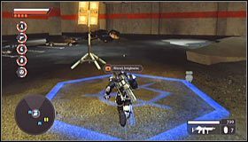 Po zabezpieczeniu okolicy dobrze byłoby się rozejrzeć, zwłaszcza że odnajdziesz tu dwie rzadko spotykane pukawki - Strzelbę ultra i Karabin snajperski AM - Latarnie (3) | Zadania kluczowe | Crackdown 2 - Crackdown 2 - poradnik do gry