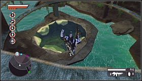 Ruiny budynku ochrony [Obszar 3, 8] - Latarnie (4) | Zadania kluczowe | Crackdown 2 - Crackdown 2 - poradnik do gry