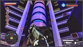 Udaj się na jeden z wyższych poziomów, gdzie odnajdziesz miejsce rozpoczęcia ładowania latarni #1 - Finał - Włączenie ostatniej latarni | Zadania kluczowe | Crackdown 2 - Crackdown 2 - poradnik do gry