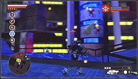 W celu dotarcia do ostatniego trzeciego rdzenia (północno-zachodnia ściana budynku) również powinieneś skorzystać z kładki #1 - Finał - Włączenie ostatniej latarni | Zadania kluczowe | Crackdown 2 - Crackdown 2 - poradnik do gry