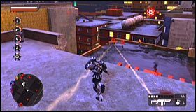 Po dotarciu na dach #1 rozpraw się z najbliżej rozstawionymi przeciwnikami i wezwij śmigłowiec - Pozycje strategiczne (1) | Zadania drugorzędne | Crackdown 2 - Crackdown 2 - poradnik do gry