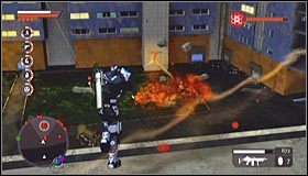 Pozycja 23: Kompleks HR: Dziedziniec [Obszar 3, 23] - Pozycje strategiczne (4) | Zadania drugorzędne | Crackdown 2 - Crackdown 2 - poradnik do gry