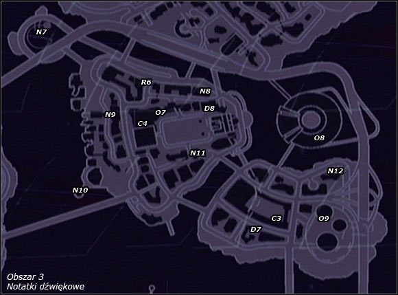 3 - Notatki dźwiękowe - Mapy | Zadania drugorzędne | Crackdown 2 - Crackdown 2 - poradnik do gry