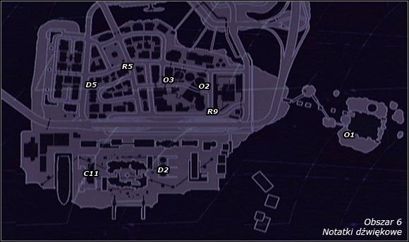 6 - Notatki dźwiękowe - Mapy | Zadania drugorzędne | Crackdown 2 - Crackdown 2 - poradnik do gry