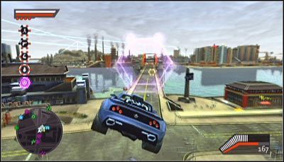 Kręgi autokaskadera - Do zaliczenia jest 40 wyzwań autokaskadera i w większości przypadków są one niestety dość trudne - Inne zadania | Zadania trzeciorzędne | Crackdown 2 - Crackdown 2 - poradnik do gry