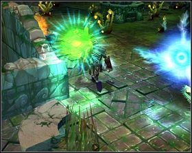 Podczas zwiedzania ruin natkniemy się również na kilka rodzajów kul żywiołów - - Estheriańskie ruiny - poziomy 9-16 | Opis przejścia Torchlight - Torchlight - poradnik do gry