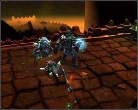 Ten etap tuneli został opanowany przez armie goblinów oraz wspomagających je trolli - - Więzienie na lawie - poziomy 21-24 | Opis przejścia Torchlight - Torchlight - poradnik do gry