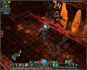 Podczas zwiedzania tego etapu musimy zwracać uwagę na dwa elementy otoczenia - - Więzienie na lawie - poziomy 21-24 | Opis przejścia Torchlight - Torchlight - poradnik do gry