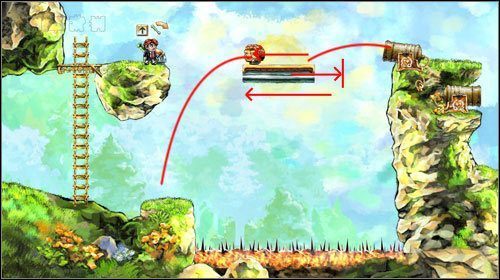 Wdrap się po drabinie - Leap of Faith | World 2 | Braid - Braid - poradnik do gry