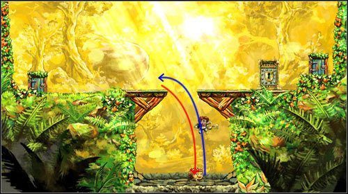 Cofany czas nie działa na przedmioty z zieloną poświatą - klucze, drzwi, puzzle - The Pit | World 3 | Braid - Braid - poradnik do gry