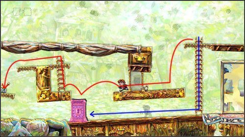 Wyjdź po drabinie na górę - Window of Opportunity | World 5 | Braid - Braid - poradnik do gry