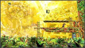 Idź w prawo likwidując chmarę królików, która się pojawi - Tight Channels | World 3 | Braid - Braid - poradnik do gry