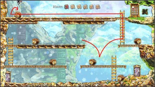 Aby otworzyć bramę musisz zabić wszystkie stwory - Hunt | World 4 | Braid - Braid - poradnik do gry