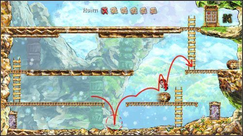 Odbij się od stwora na ziemi - Hunt | World 4 | Braid - Braid - poradnik do gry