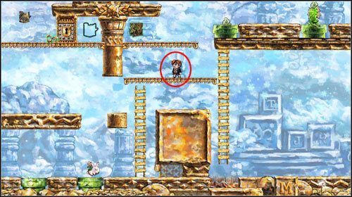 Zejdź na dół i udaj się na prawo - Movement By Degrees | World 4 | Braid - Braid - poradnik do gry