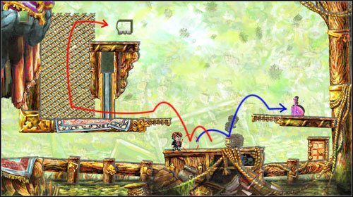 Biegnij w prawo, pod żadnym pozorem nie zabijaj stwora - So Distant | World 5 | Braid - Braid - poradnik do gry