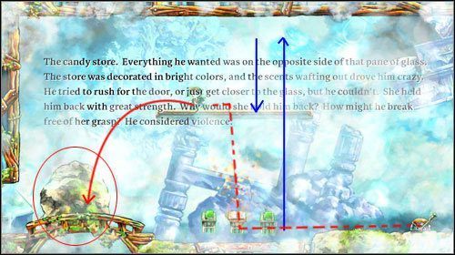 Podejdź do dźwigni po prawej i uruchom ją - Epilog | World 1 | Braid - Braid - poradnik do gry