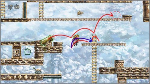 Biegnij na prawo i zeskocz niżej - Fickle Companion | Alternatywne zakończenie | Braid - Braid - poradnik do gry