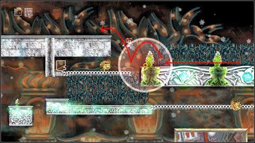 Przejdź z powrotem na lewo - Impassable Foliage | Alternatywne zakończenie | Braid - Braid - poradnik do gry